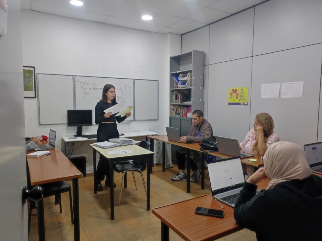 Asistentes al taller informática