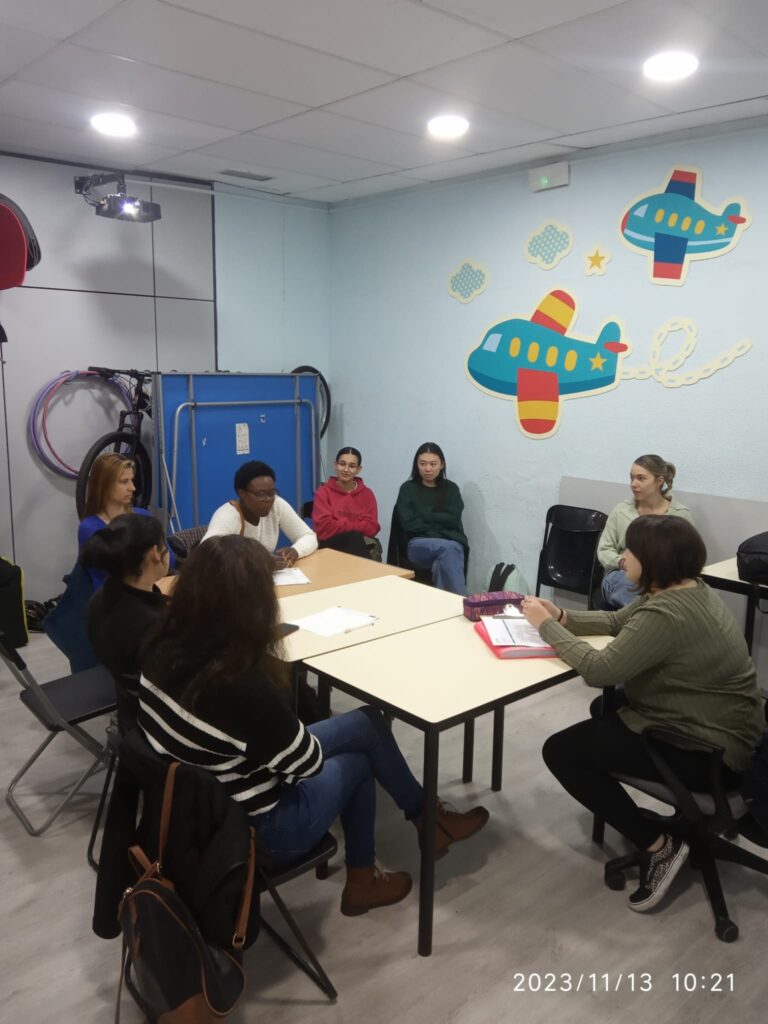 Asistentes al taller de Igualdad en Inserción Laboral