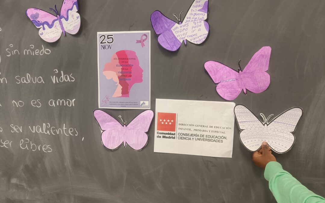 Taller de sensibilización contra la violencia hacia la mujer en el CEIP Francisco de Quevedo